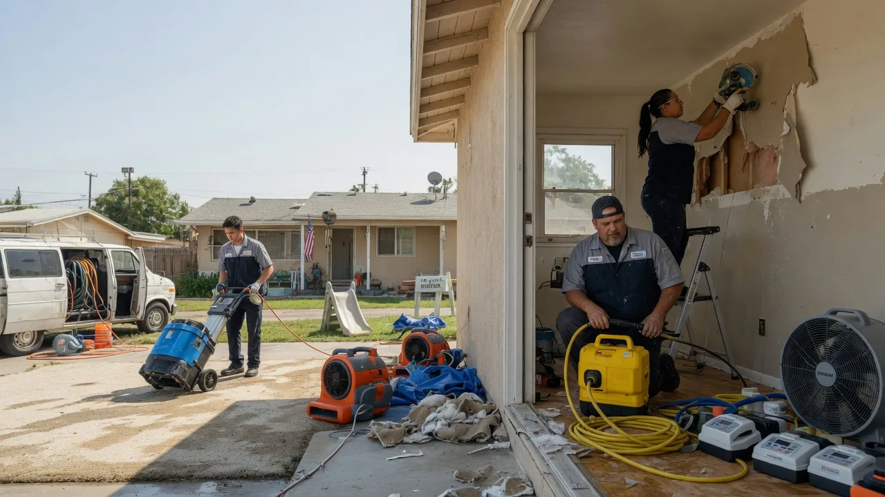 Water Damage Restoration in Burbank, OK near me